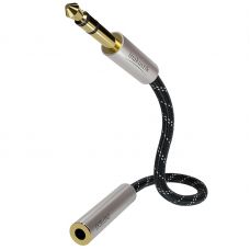 Кабель удлинитель In-Akustik Exzellenz Extension Audio Cable 1.5m 6.3mm jack<>6.3mm jack(F) #006046015