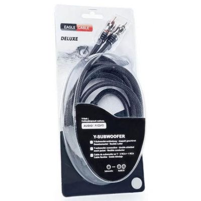 Сабвуферный кабель Eagle Cable DELUXE Y-Subwoofer 10,0 m, 10041100
