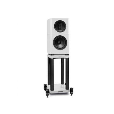 Полочная акустика Wharfedale Elysian 1 + Stand piano white