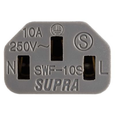 Сетевой кабель Supra LoRad 2.5 SPC CS-EU/Angled, 1м