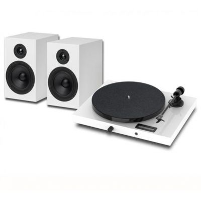 Комплект Pro-Ject SET JUKEBOX E1 + SPEAKER BOX 5 Piano White