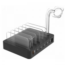 СЗУ 6 Ports USB Charging Station черный
