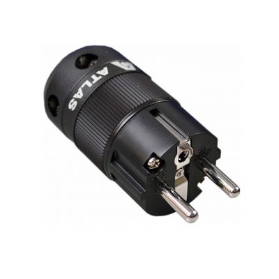 Разъемы и переходники Atlas Schuko Plug Rhodium Plated