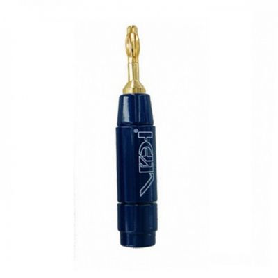 Разъем Van Den Hul BERRI Bus Connector with Banana 13,2 mm Blue