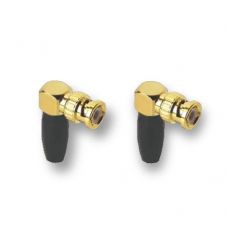 Разъемы AudioQuest Right-Angle BNC Plugs Gold (2)