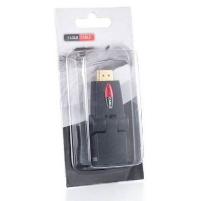 Адаптер угловой Eagle Cable DELUXE HDMI Winkeladapter male-female, 30813730