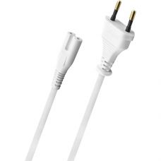 Сетевой кабель Oehlbach PERFORMANCE Powercord C7 5,0m, white, D1C17051