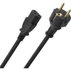Сетевой кабель Oehlbach PERFORMANCE Powercord C13 1,5m, black, D1C17040