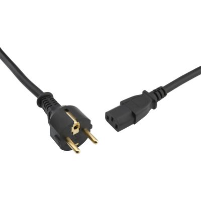 Сетевой кабель Oehlbach PERFORMANCE Powercord C13 1,5m, black, D1C17040