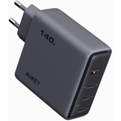 СЗУ Aukey Comet Mix 4 140W 3C+A Grey