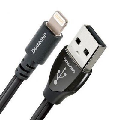 Кабель AudioQuest Diamond, Lightning-USB 0.75m