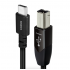 USB-кабель AudioQuest Carbon USB-C - USB-B, 1.5 м