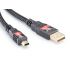 USB-кабель Eagle Cable DELUXE USB 2.0 A - Mini B 0,8 m, 10061008