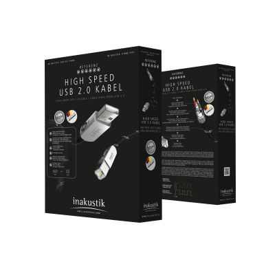 Кабель In-Akustik Referenz High Speed USB 2.0, 0.75m #007170075