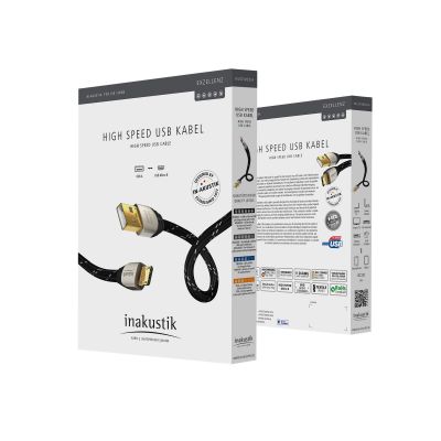 USB кабель In-Akustik Exzellenz High Speed Micro USB 2.0 1.5m #006701015