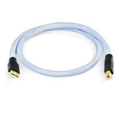 USB кабель Supra USB 2.0 A-B 4.0m (Ice Blue)