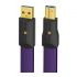 USB-кабель Wire World Ultraviolet 8 USB 3.0 A-B Flat Cable (U3AB2.0M-8) 2.0м