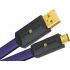 USB-кабель Wire World Ultraviolet 8 USB 2.0 (A to Micro B) Flat Cab 1.0м