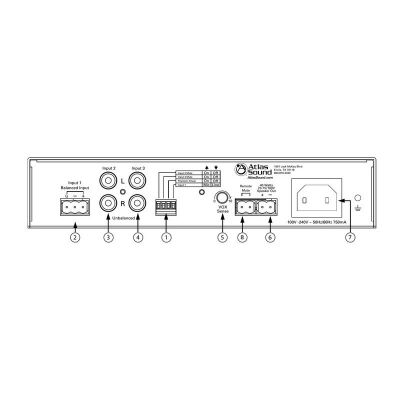 Усилитель мощности TruAudio Atlas Sound A-MA40G