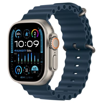 Apple Watch Ultra 2 GPS + Cellular, 49 мм, ремешок Ocean синего цвета