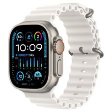 Apple Watch Ultra 2 GPS + Cellular, 49 мм, ремешок Ocean белого цвета
